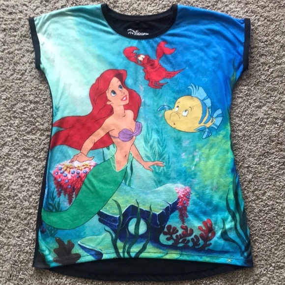 Hot Topic Tops - Disney’s The Little Mermaid Top
